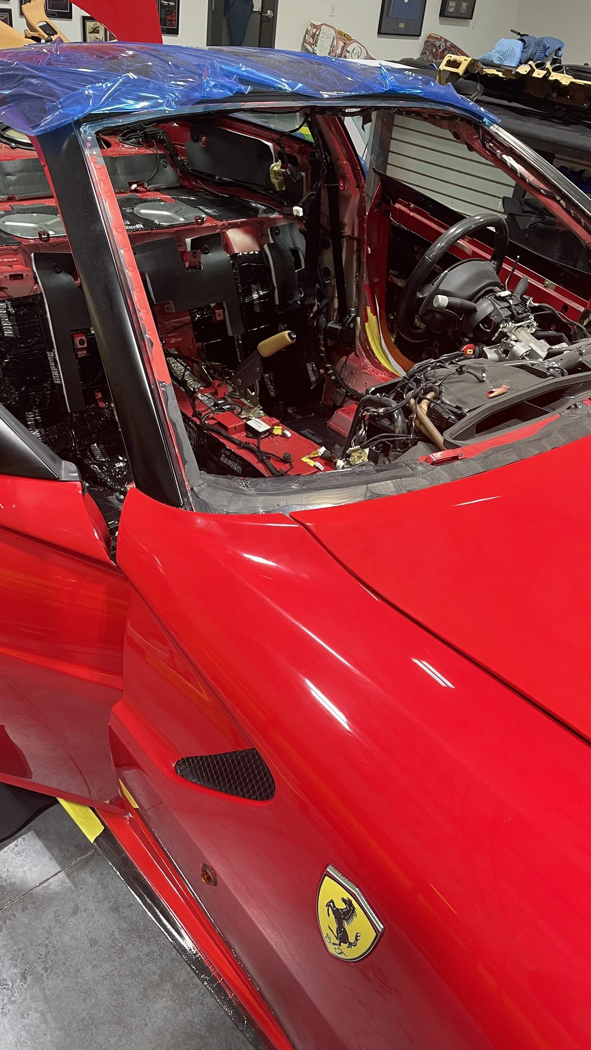 Ferrari 599 GTO build